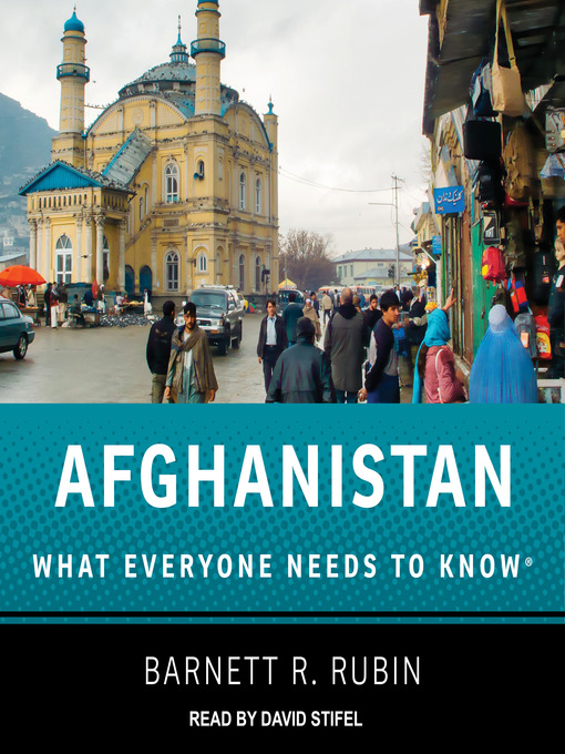 Title details for Afghanistan by Barnett R. Rubin - Wait list